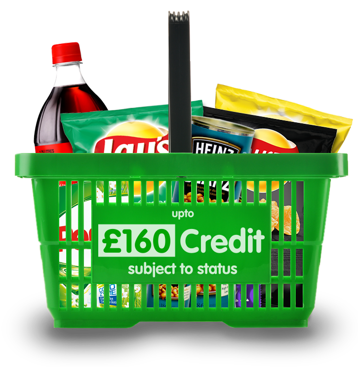 Upto £160 Grocery Credit - subject to status